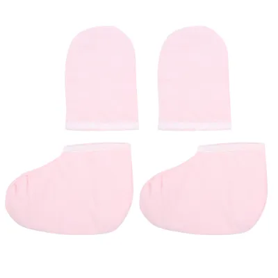 Immagine prodotto di Guanti per bagno di paraffina, copriscarpe, guanti isolanti per terapia con paraffina, set copri piedi