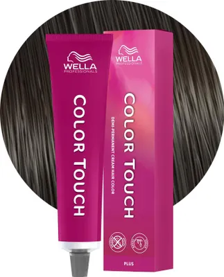 Produktbild von Wella Color Touch Plus 44/07 Intensives Natursand-Mittelbraun 60ml