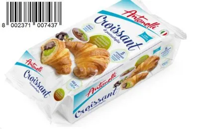 Produktbild von Antonelli Croissants mit Pistazien-Schokocreme 5 x 45g