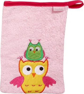 Produktbild von PLAYSHOES 340089, Schwamm-Handschuh, Junge/Mädchen, Baumwolle, Hellrosa