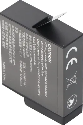 Zdjęcie produktu dla Bateria odpowiednia do GoPro Hero 5 Bateria AABAT-001 Li-Ion 3,85 V