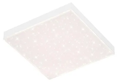 Obrázek produktu pro LED panel CCT stropní světlo dálkové ovládání stmívatelné hvězdné nebe 29,5 cm bílé