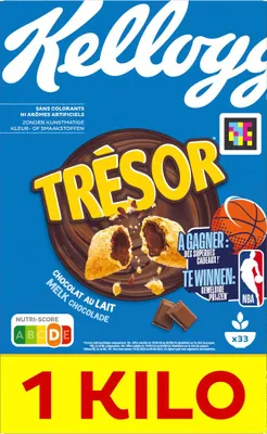 Obrázok produktu pre Kellogg's Tresor Milk Choco Crunchy Cereal Cushion Pack 1000g
