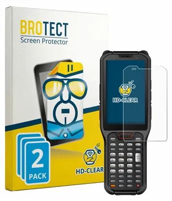 Produktbild von 2x Für Urovo RT40S Schutzfolie BROTECT Displayschutz Display Schutz Folie Klar Transparent
