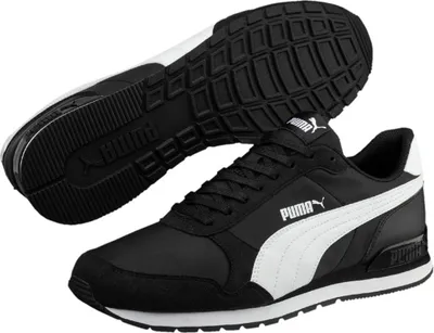 Produktbild von Puma ST Runner v2 NL Black White Größe EU 39 Normal