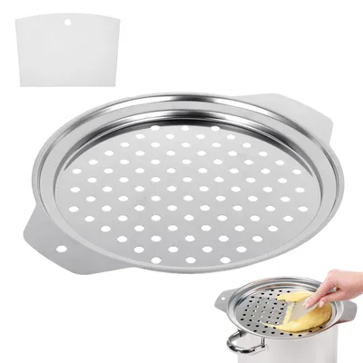 Spätzlepresse Edelstahl, Spätzlehobel, Deckelschaber, selbstgemachte Pasta