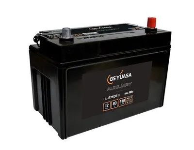 Produktbild von YUASA Auxiliary Starterbatterie 12V 80Ah 510A/EN Batterie