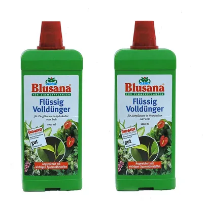 Produktbild von Set 2 x 1000 ml Dünger flüssig Blusana Leni