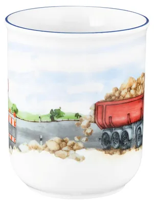 Produktbild von Seltmann Weiden Compact Kinder Henkelbecher Auf der Baustelle 1 Stück