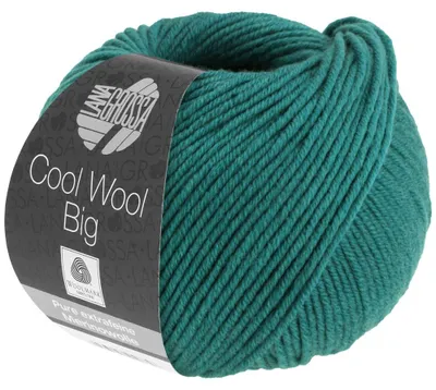Produktbild von Lana Grossa - Cool Wool Big 1003 blaugrün