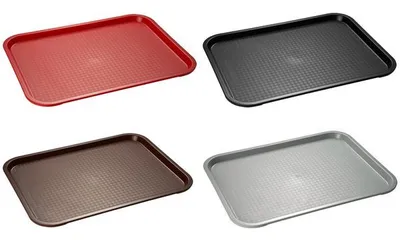 Obrázok produktu pre APS-Germany 00554, Klasický servírovací podnos, Obdĺžnik, Polypropylén (PP), Hnedá, 530 mm, 325 mm