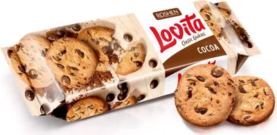 Image de Biscuits Roshen Lovita Classic aux pépites de chocolat 150 g