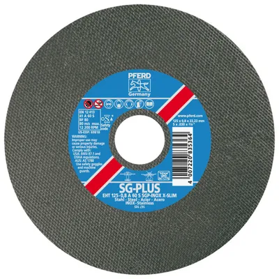 Obrázek produktu pro PFERD 61341094, Řezací disk, Nerezová ocel, Ocel, 12,5 cm, Jakékoliv značky, Plochý, 2,22 cm