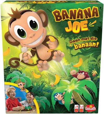 Image de Goliath Banana Joe, Jeu de société, Motricité fine, 4 ans, Jeu de famille