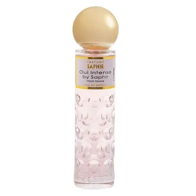 A bottle of Saphir Oui Intense Pour Femme EDP perfume.