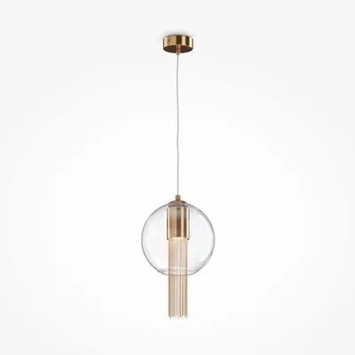 Image de Maytoni Lampe à suspendre Flusso Bronze P095PL-01BZ
