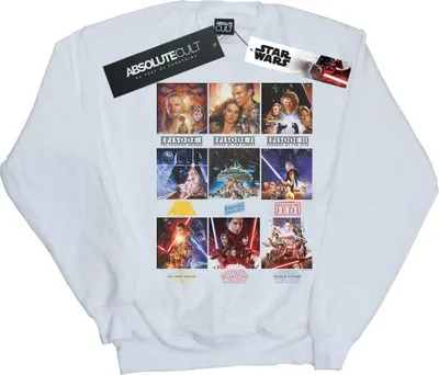 Produktbild von Star Wars - "Saga" Sweatshirt für Herren BI49393 (M) (Weiß)