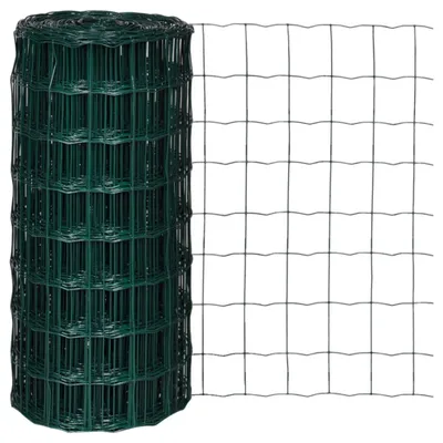 Image de vidaXL Clôture de jardin grillage 10 x 0,8 m 100 x100 mm maille