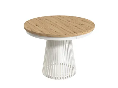 Produktbild von MINIO go for it, ausziehbarer Tisch, GORI, Artisan Eiche/Weiß Farbe