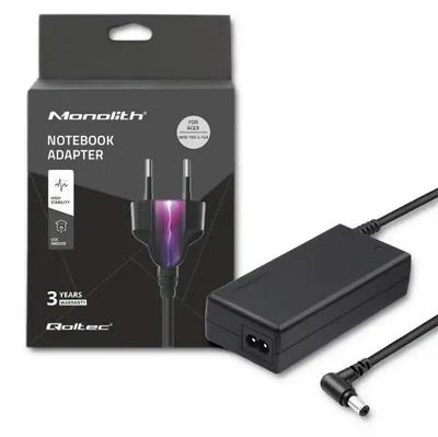 Produktbild von Qoltec 50096.90W, 100-240, 50/60, 90 W, 4,74 A, Innenraum, Notebook