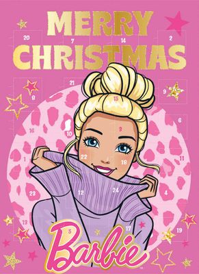 Windel Barbie Merry Christmas Barbie Adventskalender 75g
