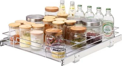 Produktbild von Famanu Ausziehbare Schrankablage - 432 x 533 x 63,5 mm, robust, für Unterbau