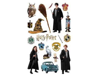 Obrázek produktu pro Samolepka mini harry potter 8x14 cm