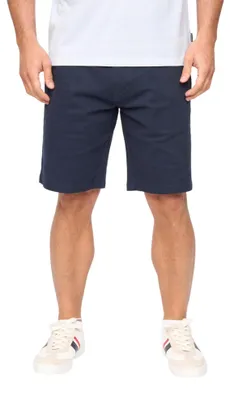 Image de Bewley & Ritch - Pantalon court chino « Clarksten » pour homme BG2494 (36L) (bleu marine)