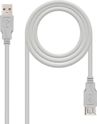 Image de Nanocâble - câble d'extension usb 2.0 3m pour connexion a/m-to/h