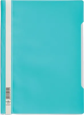 Produktbild von Schnellhefter A4 PP türkis Packung mit 25 Stück