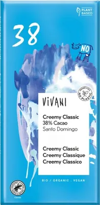 Zdjęcie produktu dla CZEKOLADA KUWERTURA CREAMY CLASSIC80 g - VIVANI