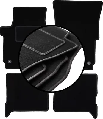 Produktbild von Komplettset Veloursmatten für: Volkswagen Amarok Pickup (2010-)