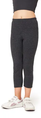 Image de Leggings capri 3/4 pour fille Bellivalini en coton BLV50-280 (mélange foncé, 134)