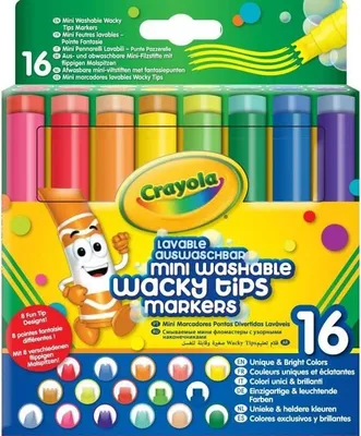 Immagine prodotto di Crayola Pipsqueaks con punti fantasia, 16 pezzi.