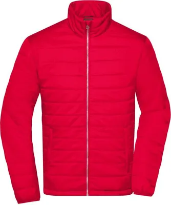 Produktbild von Men's Padded Jacket Leichte, wattierte Steppjacke red, Gr. S