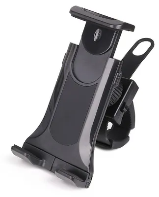 Produktbild von Verstellbarer Telefonhalter - Telefonhalter für Golfwagen - Telefonhalter für Fahrräder - Telefonhalter für Roller - Telefonhalter für Motorräder - Geeignet für Smartphones bis zu 10 Zoll - Smartphone-Halter