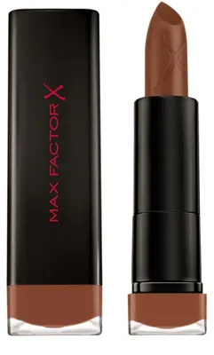Imagen del producto de Max Factor Colour Elixir Velvet Matte, en tonos marrón y caramelo, 1 color, hidratante, nutritivo, para mujeres, acabado mate