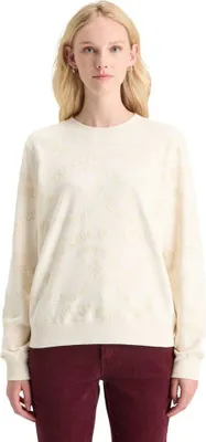 Produktbild von Scotch & Soda Flock Aop Sweatshirt Beige XS Frau Beige XS