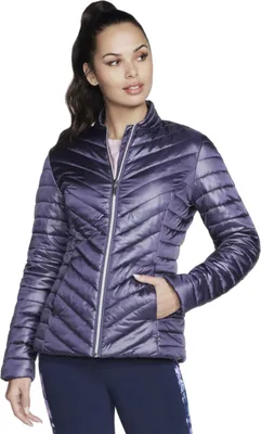 Produktbild von Skechers GO Shield Shine Jacket JA150-PRCC, Jacke, Damen, Violett