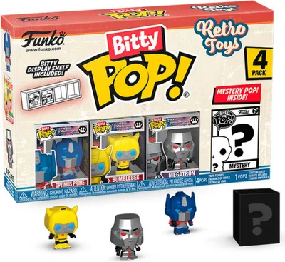 Immagine prodotto di FK75447 - Retro Toys Bitty POP! Figure in vinile 4-pack Transformers 2,5 cm