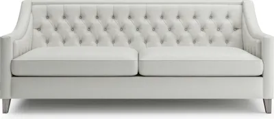 Image de Canapé Chesterfield en cuir marron moderne et élégant