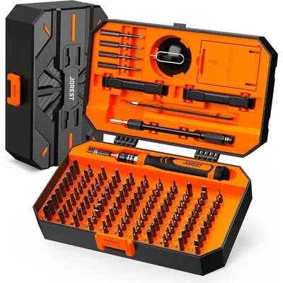 Produktbild von Mini Feinmechaniker Schraubendreher Set 115 in 1, Reparaturwerkzeug für PC, Laptop, Smartphone, Konsole, Brillen