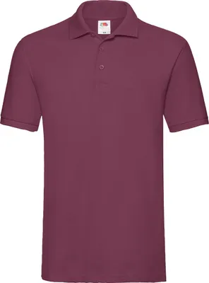 Produktbild von Fruit of the Loom 63-218-0 | Herren Premium Poloshirt - Farbe: Burgundy - Größe: XL