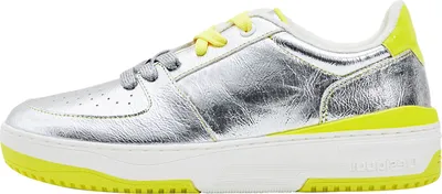 Image de Baskets à lacets Metro Silver