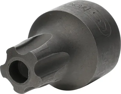 Produktbild von 1/4" Bit-Stecknuss TorxPlus mit Stirnlochbohrung, IPR45, extra kurz