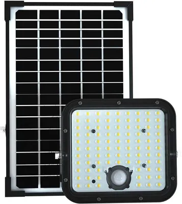 Image de V-TAC VT-432-B 10311 LED floodlight, Solar panel 30 W Cool white