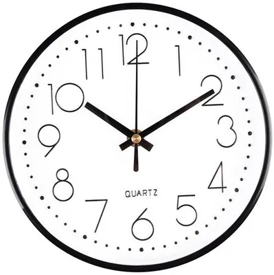 Immagine prodotto di Orologio al quarzo rotondo da 20 cm senza ticchettio, moderno da 8 pollici, silenzioso, per ufficio, soggiorno, cucina, scuola, camera dei bambini (bianco)