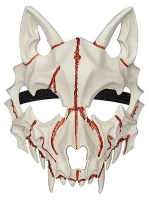 Zdjęcie produktu dla Maska wilkołaka przerażająca do kostiumu halloween horror dla dorośle