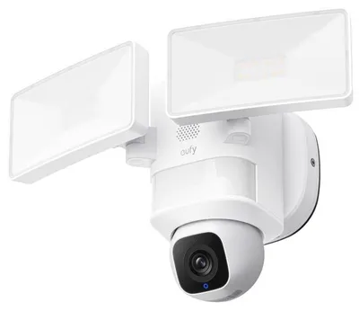 Obrázok produktu pre Eufy T8426321, IP bezpečnostná kamera, Vnútorné a vonkajšie, Kábel, 2000 lm, Stropné / nástenné, Čierna, Biela
