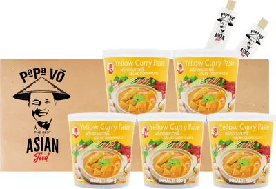 Produktbild von ---Cock Gelbe Currypaste 5x400g